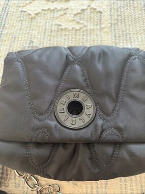Bimba Y Lola Black Quilted Crossbody Bag